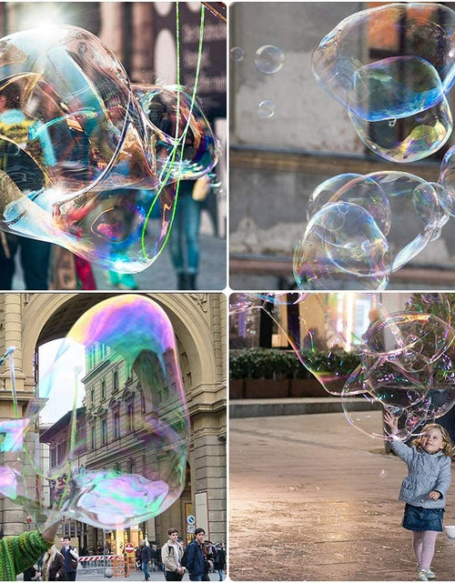 Load image into Gallery viewer, 2Pcs Stainless Steel Giant Bubble Blower Wands
