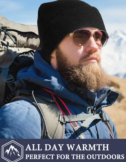 Load image into Gallery viewer, 6 Pack Beanie Hats Pack for Men Women Winter Hats Knitted
