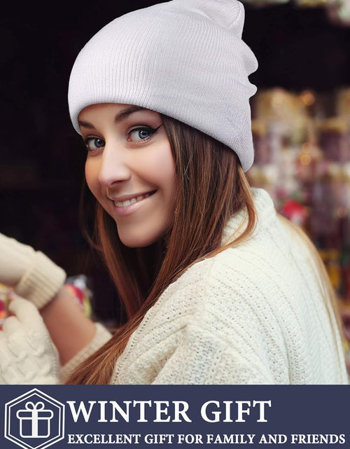 Load image into Gallery viewer, 6 Pack Beanie Hats Pack for Men Women Winter Hats Knitted
