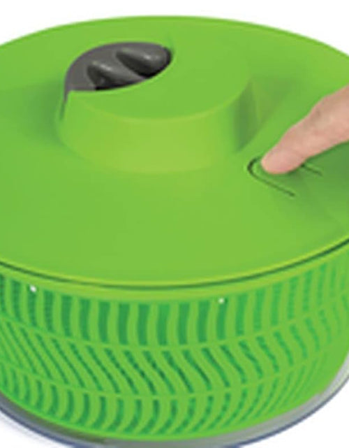Load image into Gallery viewer, kitchen tools SALAD DRYER WITH STOP, GREEN - 4L
