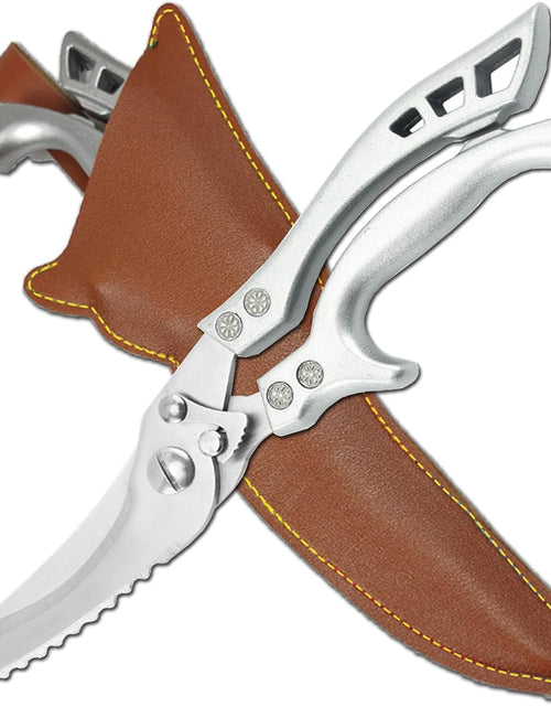 Load image into Gallery viewer, Professional Heavy Duty Kitchen Scissors - Spring Loaded Ultra Sharp Stainless Steel Multipurpose
