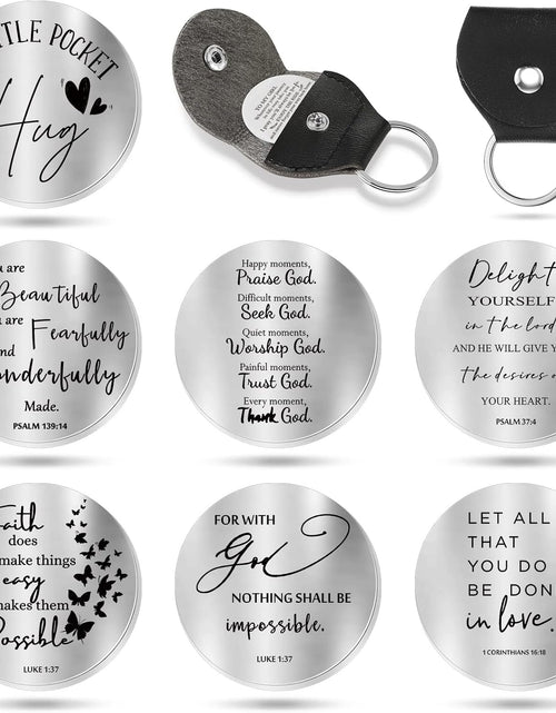 Load image into Gallery viewer, 6 Pcs Pocket Hug Token Long Distance Relationship Keepsake Friendship Gifts
