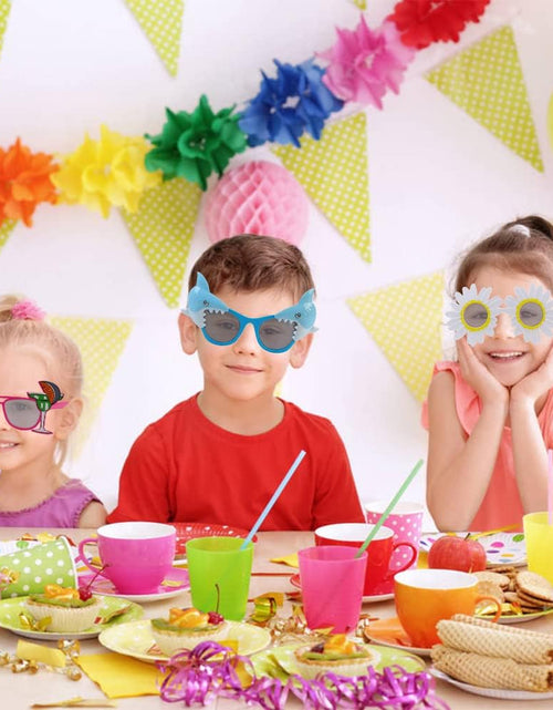 Load image into Gallery viewer, 6 Pairs Funny Sunglasses Tropical Fancy Dress Props Summer
