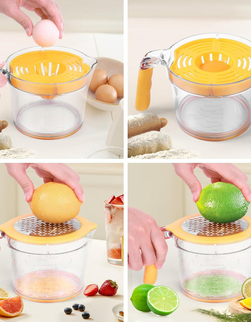 Load image into Gallery viewer, 4-in-1 Manual Juicer  21-Ounce Capacity Orange Juicer
