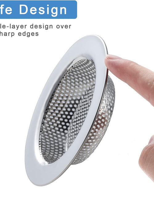 Load image into Gallery viewer, 2 Pcs Sink Strainer for Most Kitchen Sink Drain Basket
