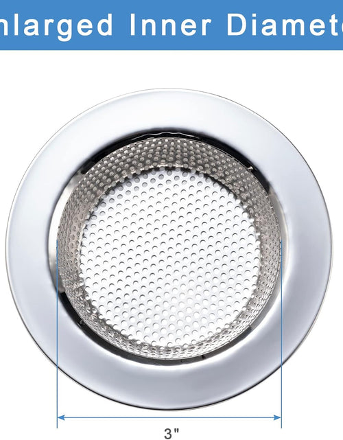 Load image into Gallery viewer, 2 Pcs Sink Strainer for Most Kitchen Sink Drain Basket
