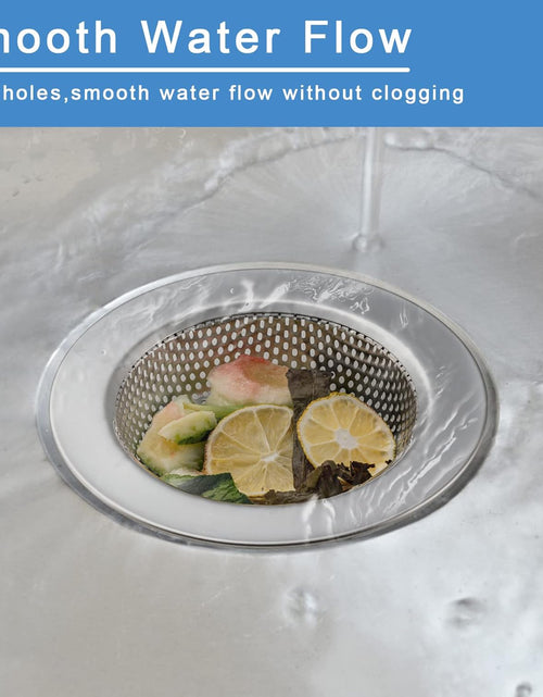 Load image into Gallery viewer, 2 Pcs Sink Strainer for Most Kitchen Sink Drain Basket
