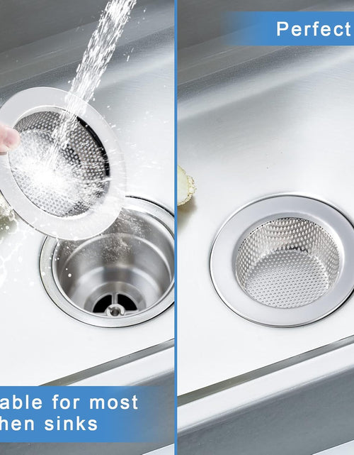 Load image into Gallery viewer, 2 Pcs Sink Strainer for Most Kitchen Sink Drain Basket
