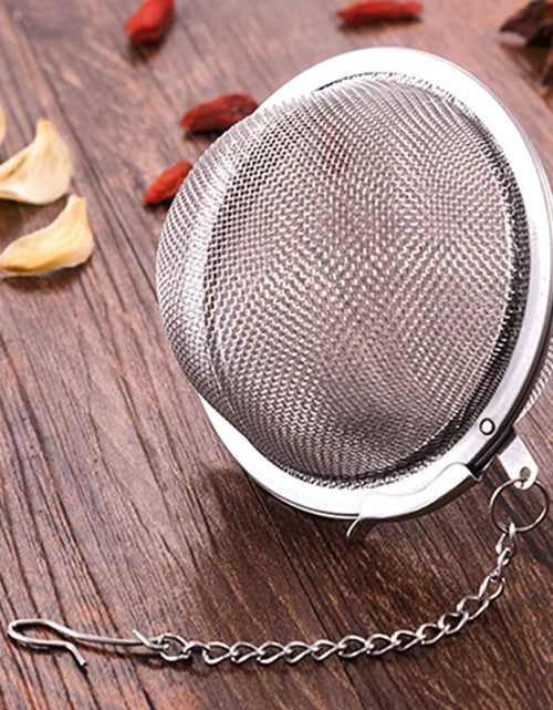 Load image into Gallery viewer, 12Pcs Tea Infuser Silicone Handle Stainless Steel Tea Strainer
