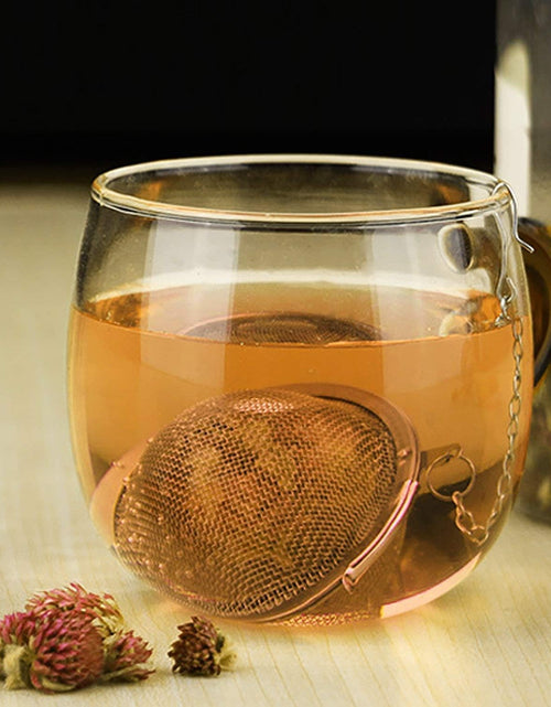 Load image into Gallery viewer, 12Pcs Tea Infuser Silicone Handle Stainless Steel Tea Strainer
