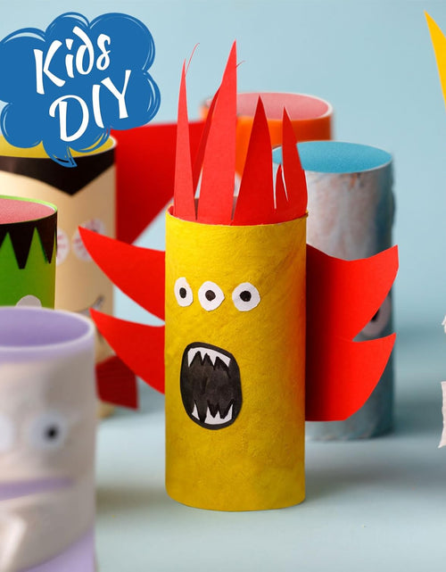 Load image into Gallery viewer, 100 Packs Cardboard Tubes for Craft 1.57 x 3.74 DIY Toilet Paper Rolls

