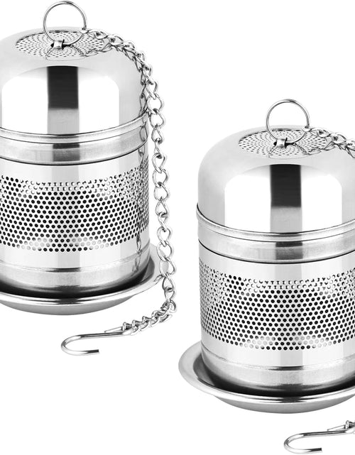 Load image into Gallery viewer, 2PCS Tea Infuser Strainer - Stainless Steel Strainers for Loose Leaf Tea
