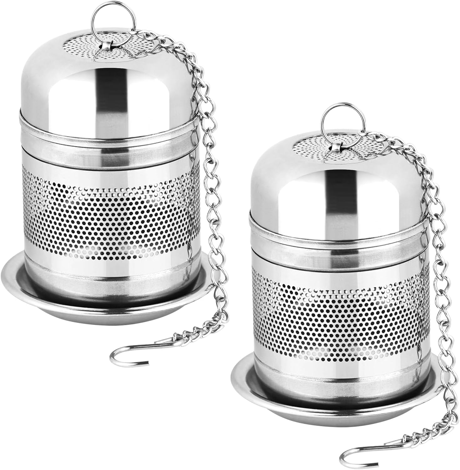 2PCS Tea Infuser Strainer - Stainless Steel Strainers for Loose Leaf Tea