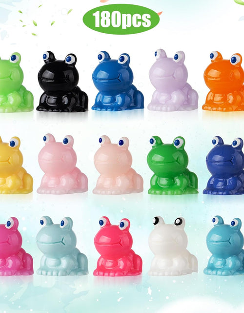Load image into Gallery viewer, 180 Pcs Mini Resin Frog Garden Decor Cute Green Figurines Miniature
