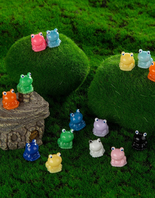 Load image into Gallery viewer, 180 Pcs Mini Resin Frog Garden Decor Cute Green Figurines Miniature
