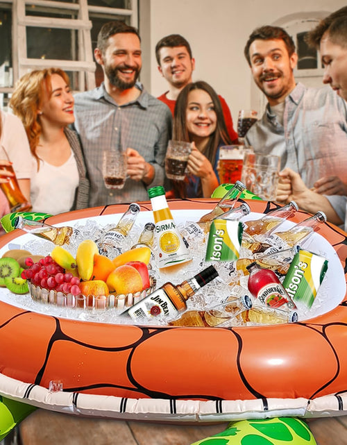 Load image into Gallery viewer, 59&quot; Large Drink Ice Cooler, Inflatable Pool Party Decorations
