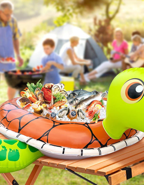Load image into Gallery viewer, 59&quot; Large Drink Ice Cooler, Inflatable Pool Party Decorations
