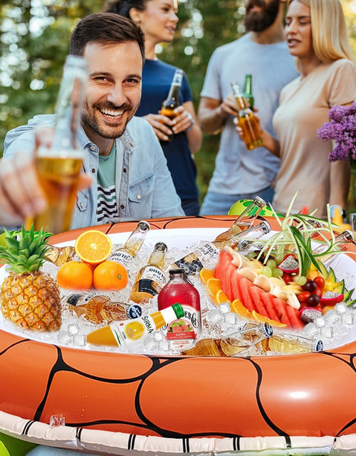Load image into Gallery viewer, 59&quot; Large Drink Ice Cooler, Inflatable Pool Party Decorations

