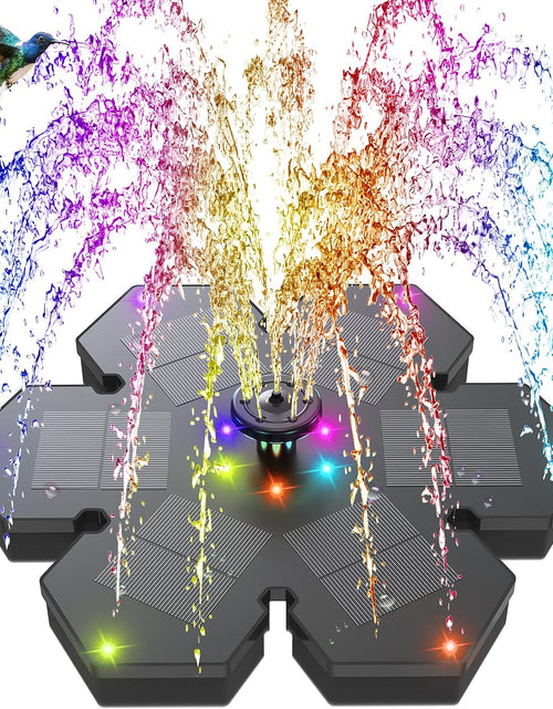 Load image into Gallery viewer, Solar Fountain Snowflake Style, 2025 Upgrade 3.5W Solar Bird Bath Fountains
