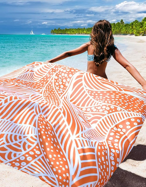 Load image into Gallery viewer, Summer Beach Blanket Waterproof Sandproof Extra Large Beach Mat 79&quot; X 83&quot;
