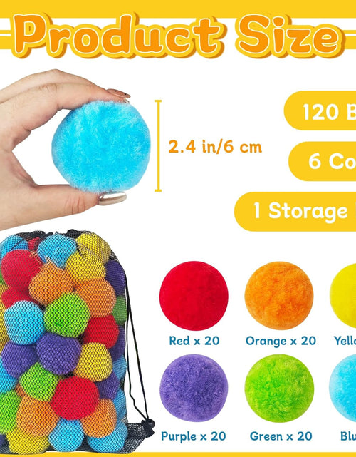 Load image into Gallery viewer, 120 Pcs Reusable Water Balls,Reusable Soaker Balloons Toy Ball for Pool
