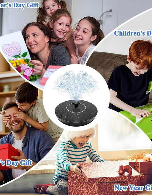 Load image into Gallery viewer, Solar Fountain Pump, Garden Bird Bath Solar Water Fountain Feature 1.5W Powered Pump
