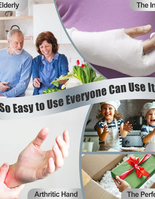 Load image into Gallery viewer, Effortless Can Opening: Auto Electric Can Opener - One-Touch Operation, Hands-Free
