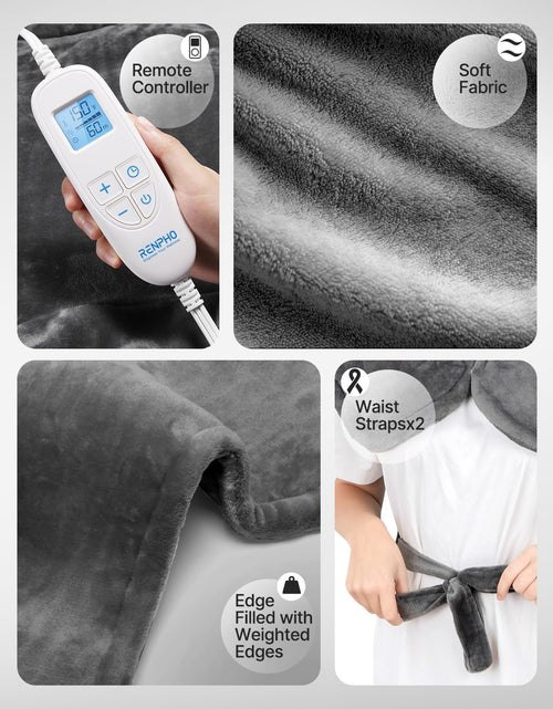 Load image into Gallery viewer, Heating Pad for Pain Relief – Weighted Neck &amp; Back Wrap, 6 Settings (FREE 14Oz Funny Best Mom Mug with Gold Print)
