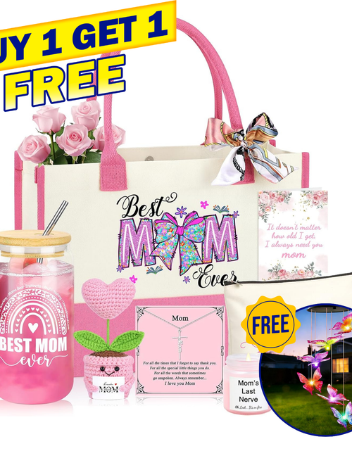 Load image into Gallery viewer, Mother’s Day Gift Basket for Women – 6 pieces Spa Set ( FREE Garden Wind Chime )
