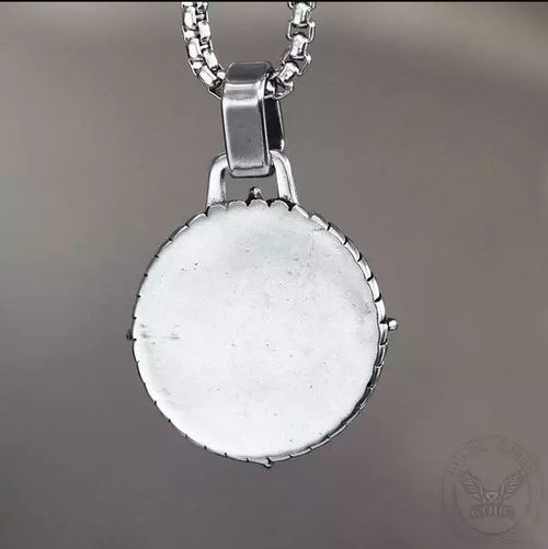 Load image into Gallery viewer, Nautical North Star Compass Pendant Necklace Cool Mens For Gift Stainless Steel
