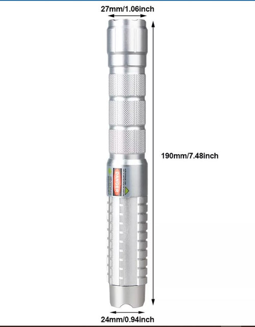 Load image into Gallery viewer, 591nm Golden Yellow Laser Pointer Pen SOS Wicked Lasers Upgraded
