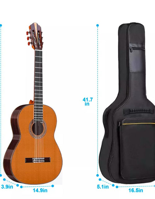 Load image into Gallery viewer, Heavy Duty Thicken Soft Padded 40&quot;/41&quot; Classical / Acoustic Guitar Case Gig Bag

