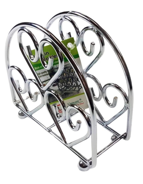 Load image into Gallery viewer, Gauge Steel Napkin Holder with Chrome Coating, Silver
