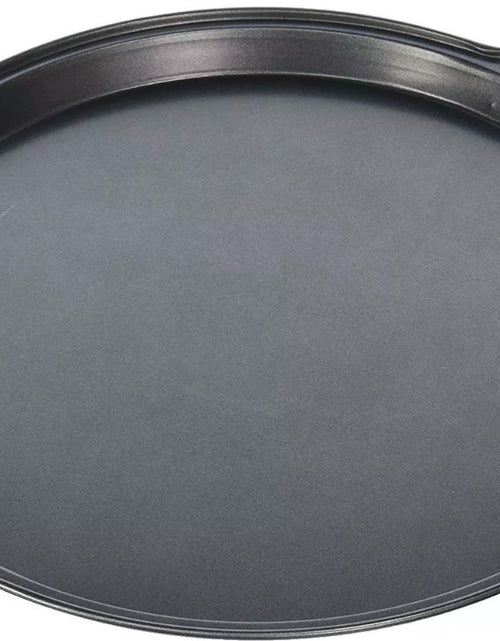 Load image into Gallery viewer, Non Stick Pizza Pan 12 Inches, Dishwasher Safe, Dark Gray
