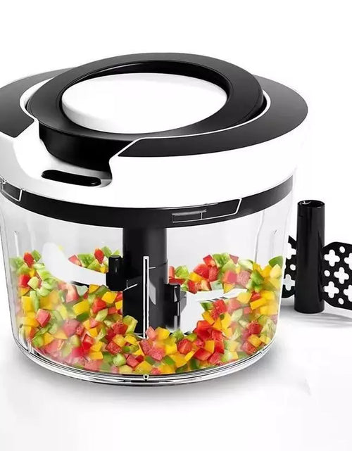 Load image into Gallery viewer, 900ML High-Capacity Pull Rope Meat Grinder Ideal for Home Kitchen DIY Delicacies
