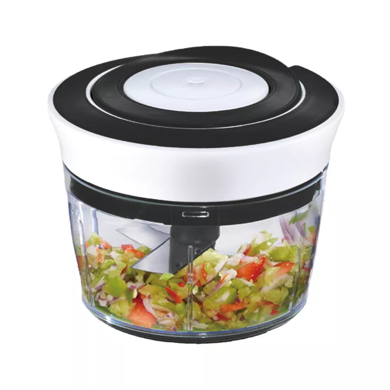 900ML High-Capacity Pull Rope Meat Grinder Ideal for Home Kitchen DIY Delicacies