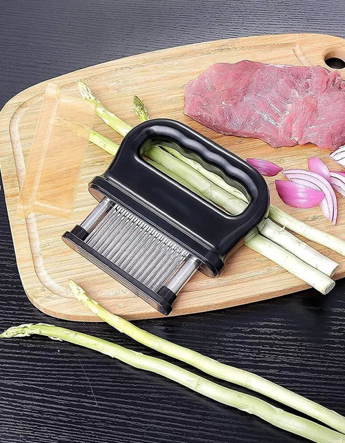 Load image into Gallery viewer, Meat Tenderizer with 48 Stainless Steel Ultra Sharp Needle Blades BBQ Tool
